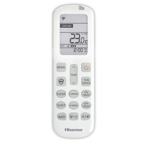 HISENSE Внутренние блоки настенного типа серии ZOOM FREE Match DC Inverter R32 AMS-12UW4RYRKB01